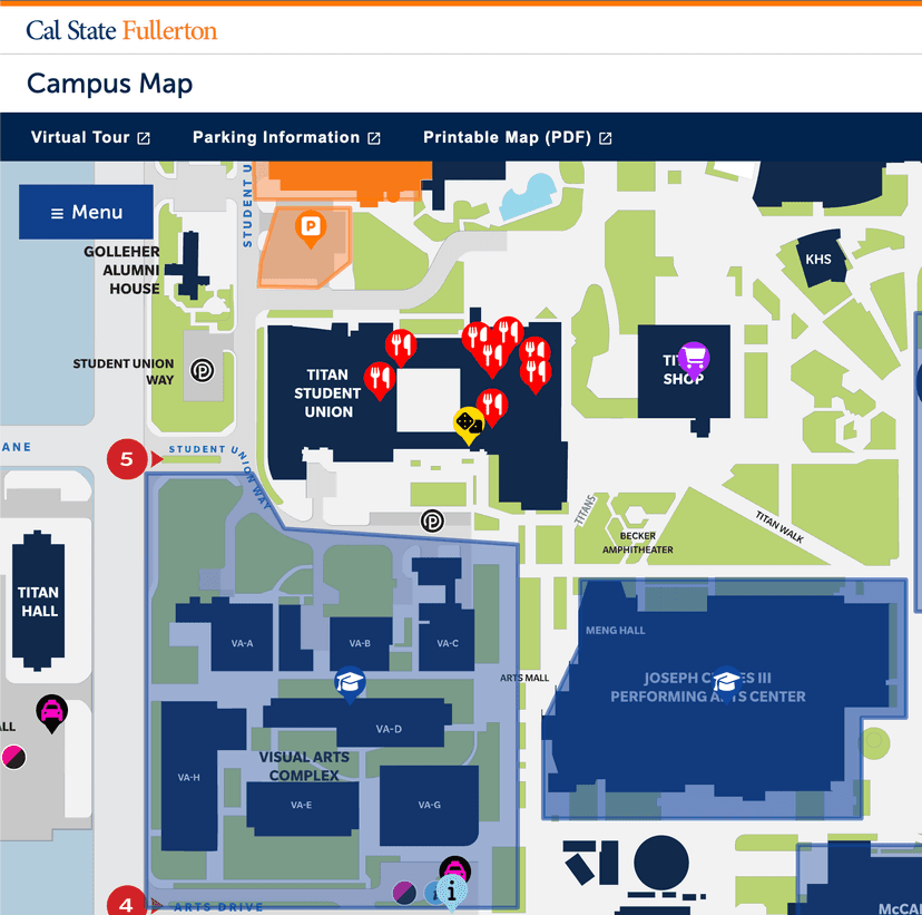 Interactive Campus Map